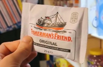 Sowie Fisherman's Friend – das am leichtesten erhältliche der von ihr vorgeschlagenen
