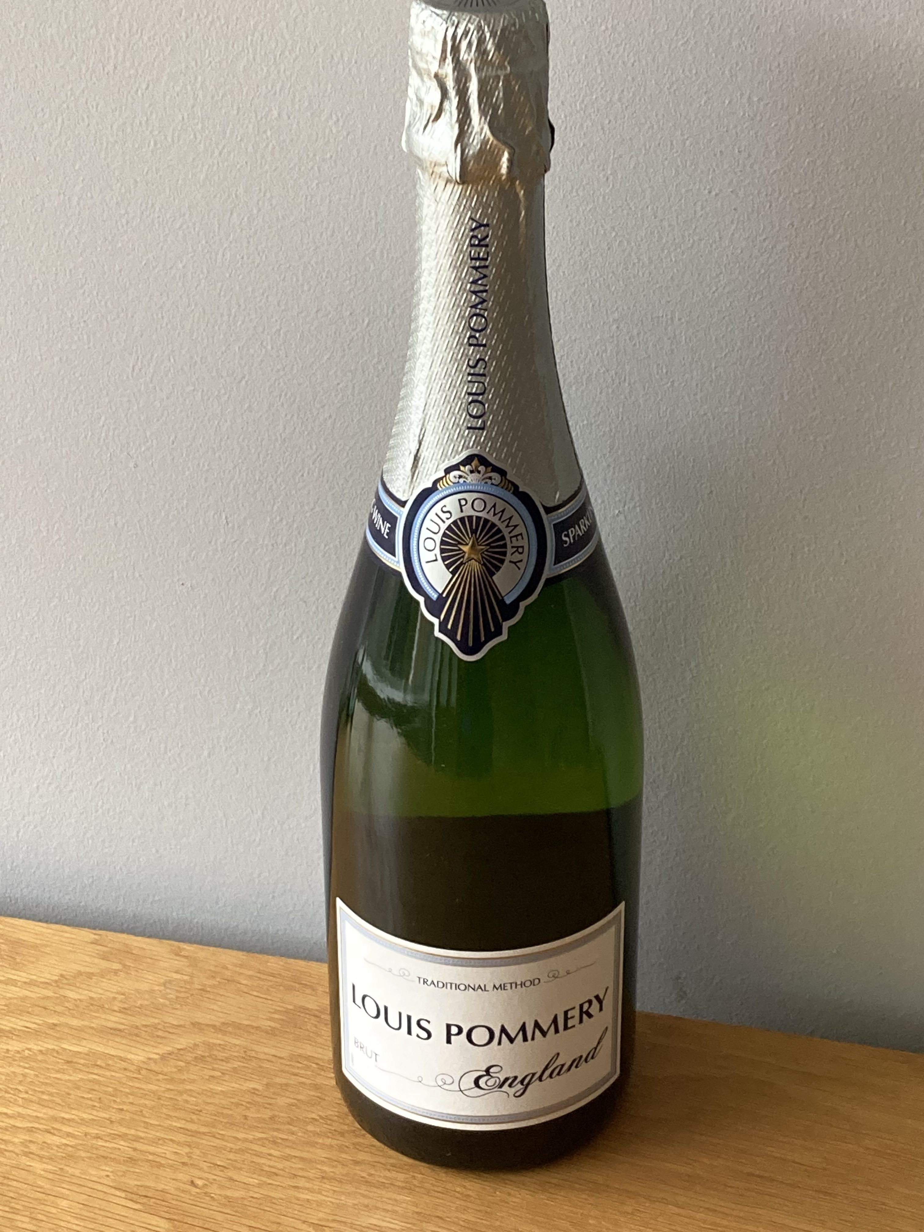 This sparkling wine is made in the UK by a French champagne house.