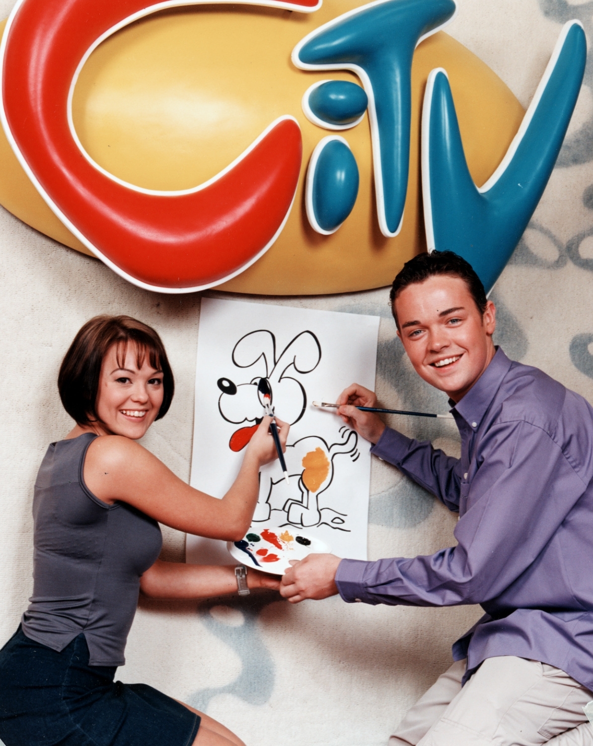 Danielle leitete CITV zwischen 1998 und 2002 zusammen mit Stephen Mulhern