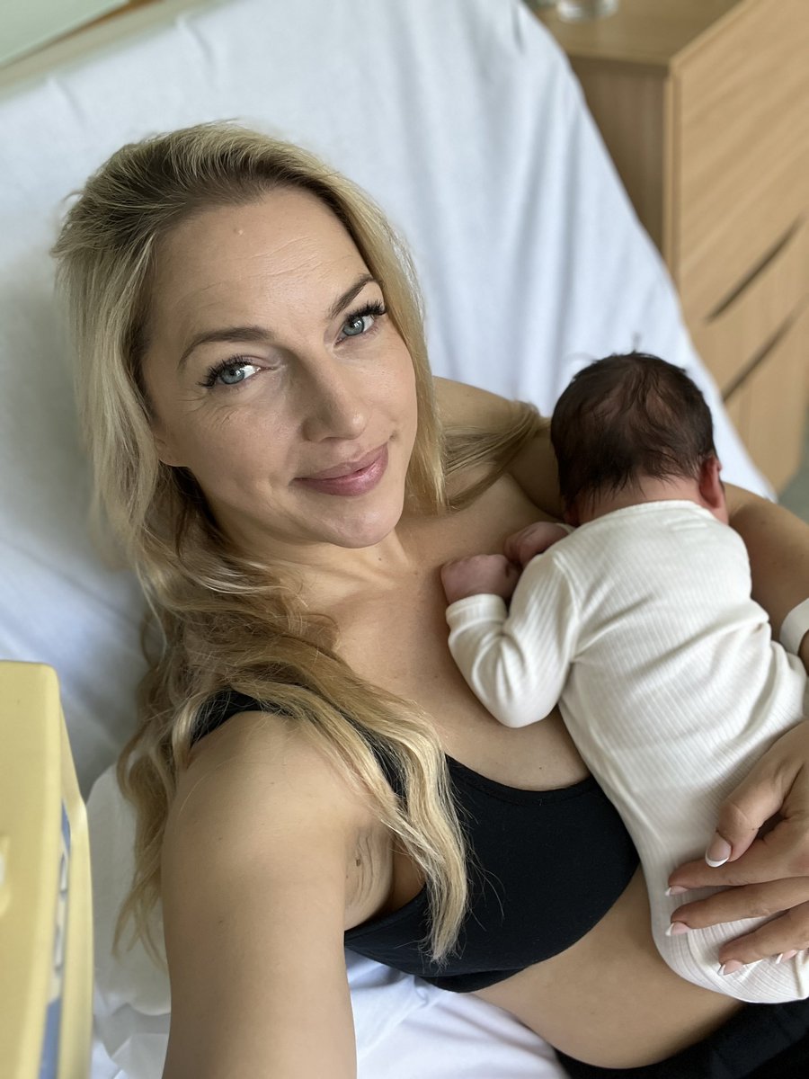 Moderatorin Emma Vardy hat einen kleinen Jungen zur Welt gebracht