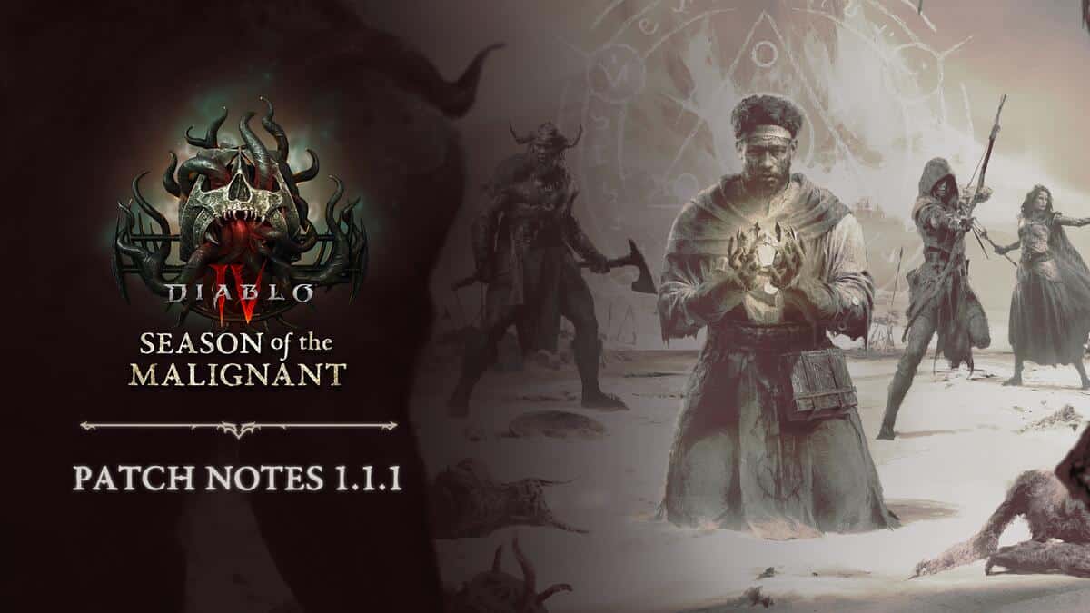 Diablo 4 Update Version 1.1.1