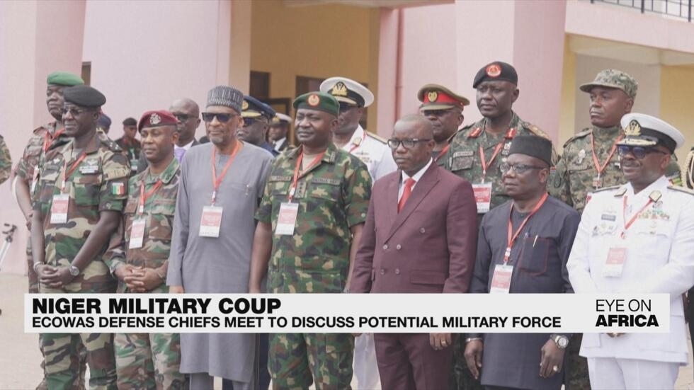Die Verteidigungschefs der Ecowas treffen sich, um mögliche Streitkräfte in Niger zu besprechen