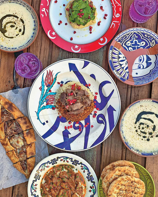 Dank der großartigen Küche der Türkei blieben unsere Bäuche die ganze Pause über satt