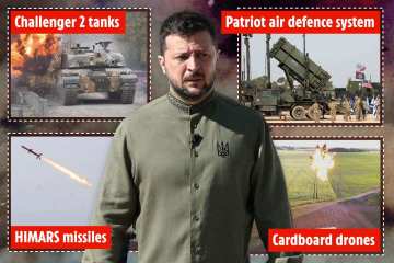 Die besten Waffen der Ukraine im Kampf gegen Putin, darunter eine CARDBOARD-Drohne