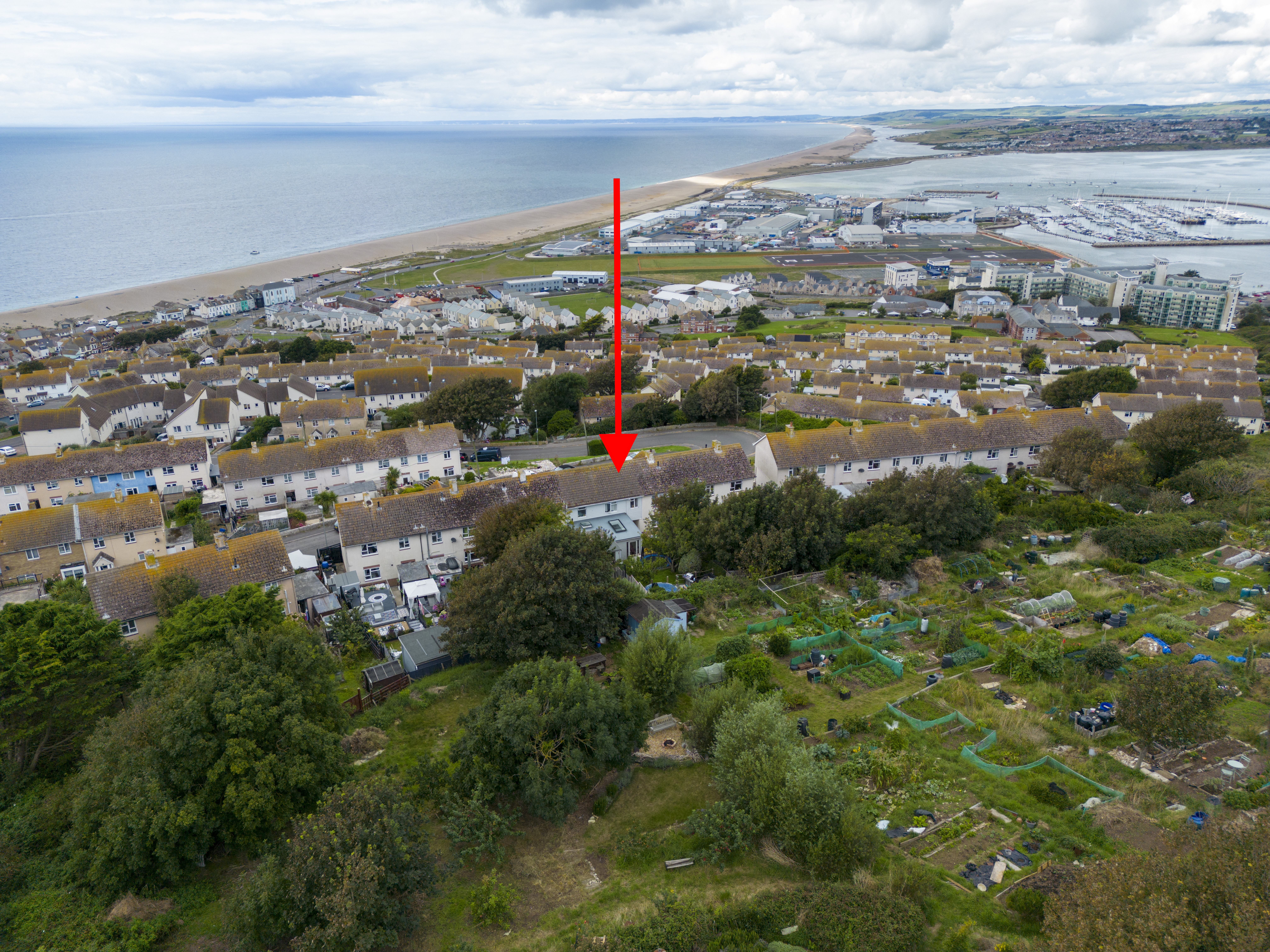 Ein Planungsbeamter hat mithilfe von Google-Bildern ein Haus lokalisiert (Foto letzte Woche aufgenommen).