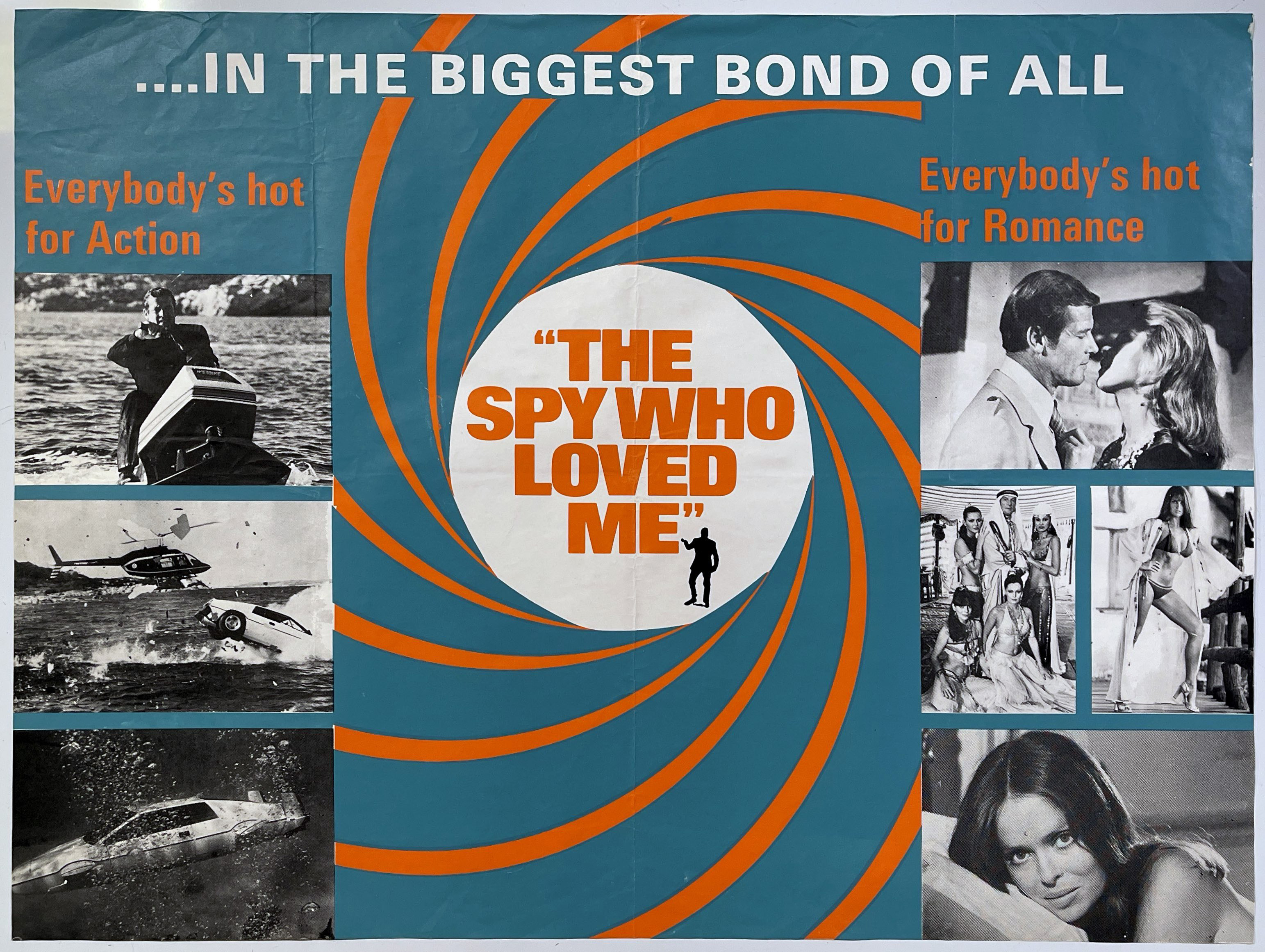 Ein „The Spy Who Loved Me“-Poster aus dem Jahr 1977 ist ein weiterer Teil von Nicks illustrer Sammlung, der viel Geld einbringen könnte