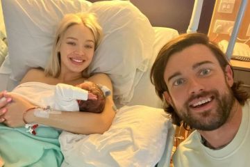 Jack Whitehall teilt mit Roxy Horner das erste Foto eines Neugeborenen im Krankenhaus