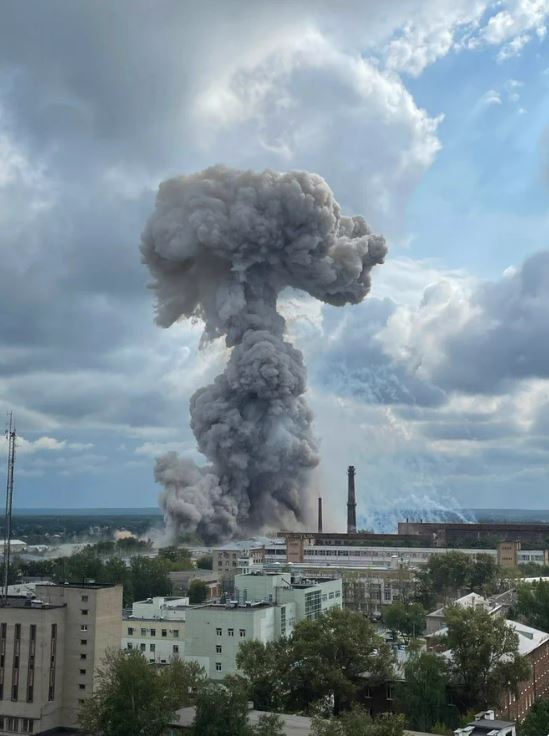 Moskau wurde mit Drohnenangriffen bombardiert