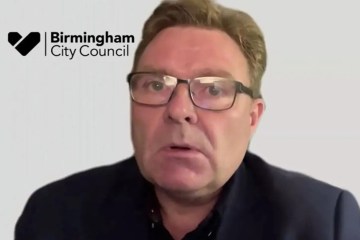 Der Labour-Chef des bankrotten Birmingham führte ein Interview per Videoübertragung aus New York