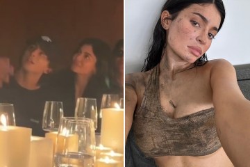 Kylie kuschelt sich während eines intimen NYFW-Dinners an ihren Freund Timothee Chalamet