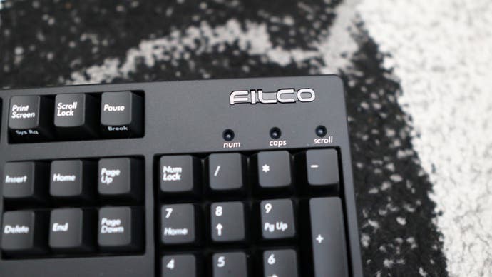 Filco Majestouch 3 mechanische Tastatur, UK-Layout in Originalgröße, in Schwarz