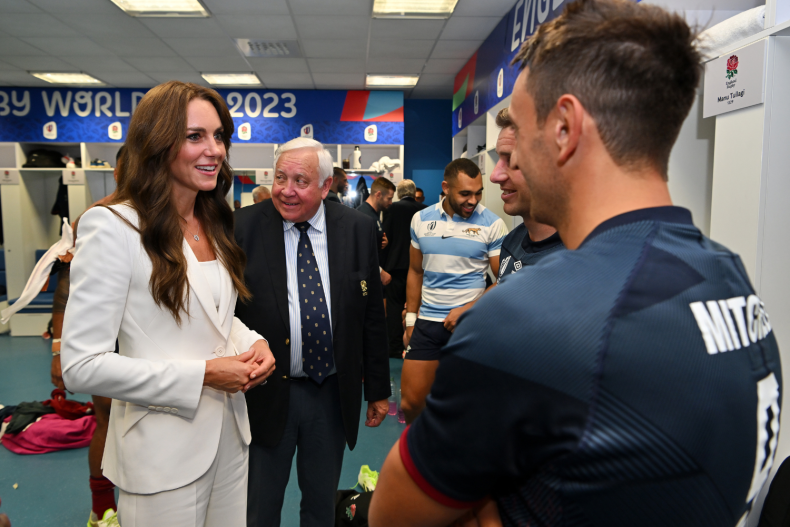 Kate Middleton Rugby-Spiel England gegen Argentinien