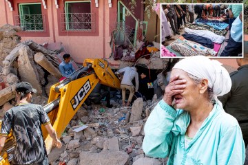 Das Erdbeben in Marokko sei so gewesen, als hätte jemand ein Hotel aufgehoben und es erschüttert, sagt Brit