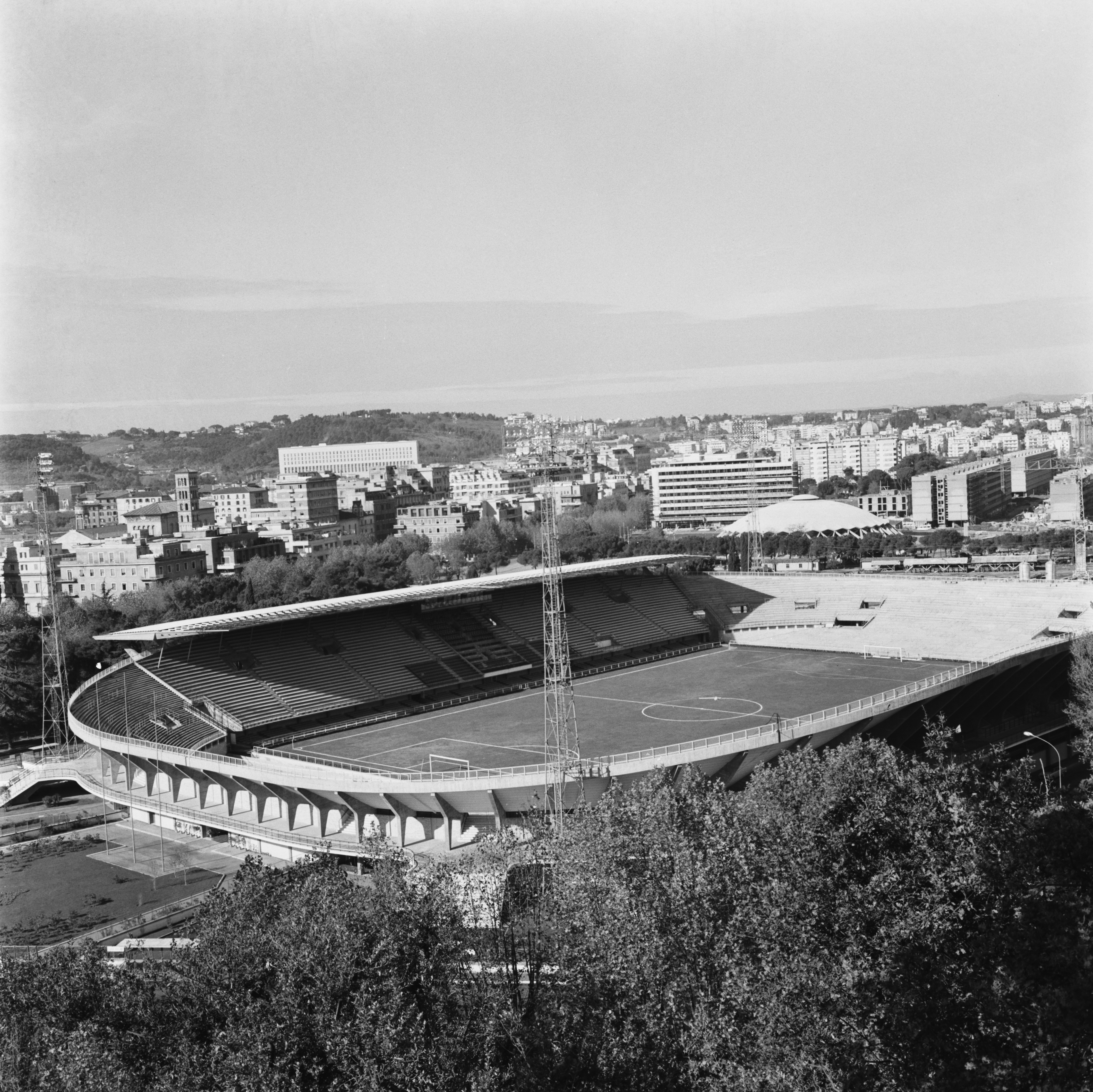 Das Stadio Flaminio wurde für die Olympischen Spiele 1960 gebaut