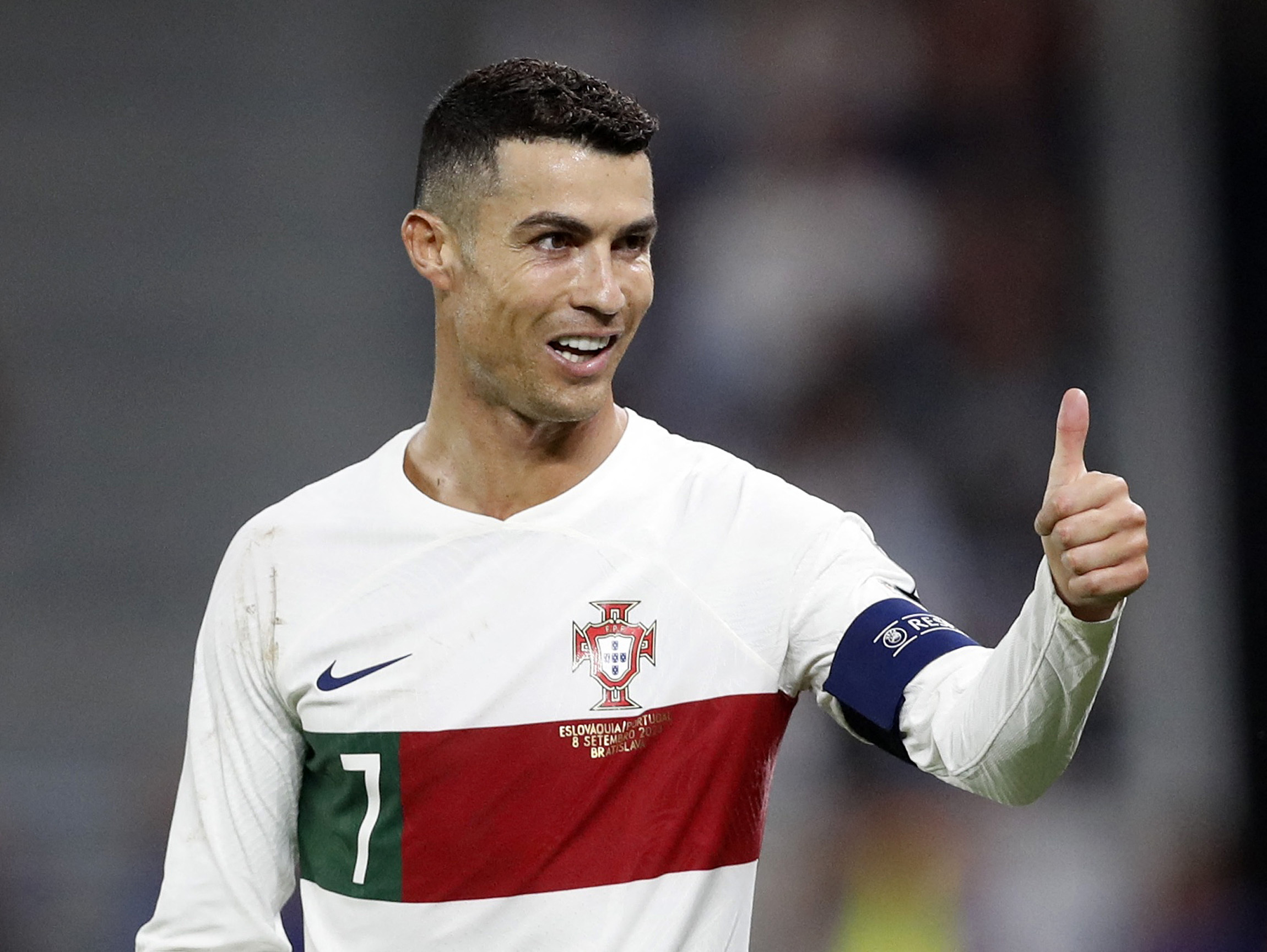 Cristiano Ronaldo ist der derzeit führende internationale Torschütze