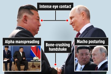Die Körpersprache enthüllt die geheimen Botschaften von Vlad und Kim und wer WIRKLICH die Kontrolle hat