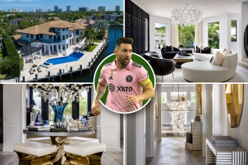 Messi und Antonela gönnen sich ein 8,6 Millionen Pfund teures Herrenhaus in Fort Lauderdale mit Bootsanlegestellen