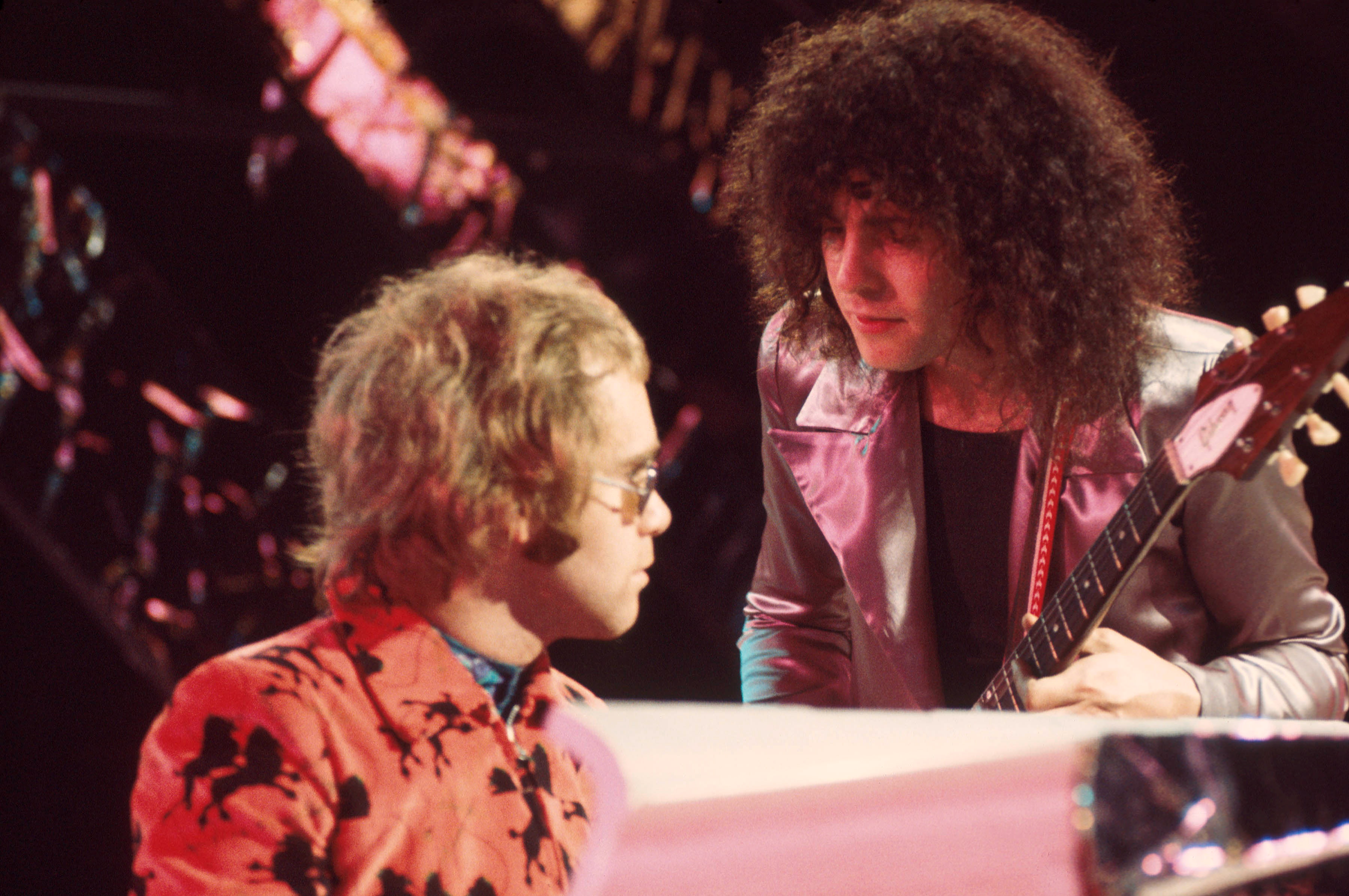 Elton John, who performed with Bolan back in the day and plays piano on U2’s rendition of Get It On, says: “He inspired people like me and Bowie — he was so ahead of his time