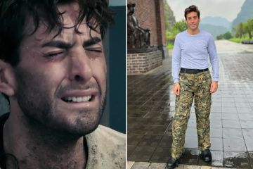 James Argent strömt bei Celeb SAS Tränen in die Augen, inmitten eines Sucht- und Abnehmkampfs
