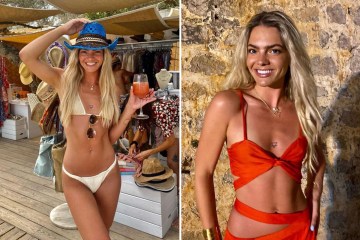 Louisa Johnson von X Factor sieht in einem knappen Bikini auf Ibiza unglaublich aus