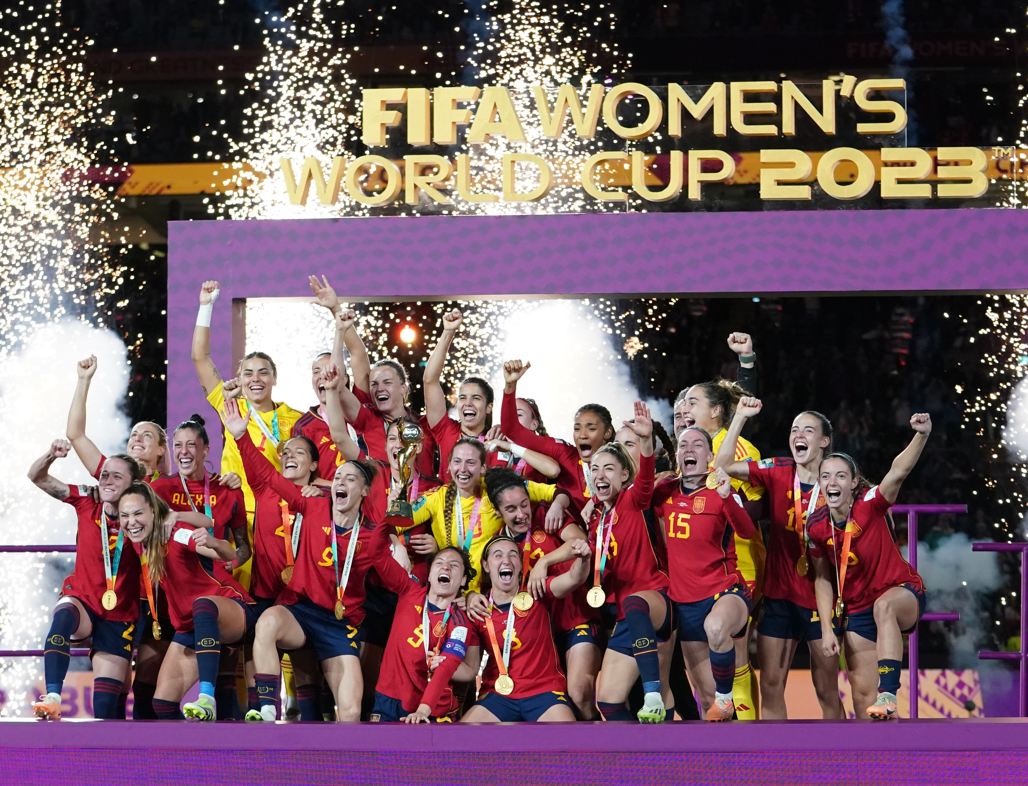 Spanien besiegte England im Finale der Frauen-Weltmeisterschaft im August in Sydney