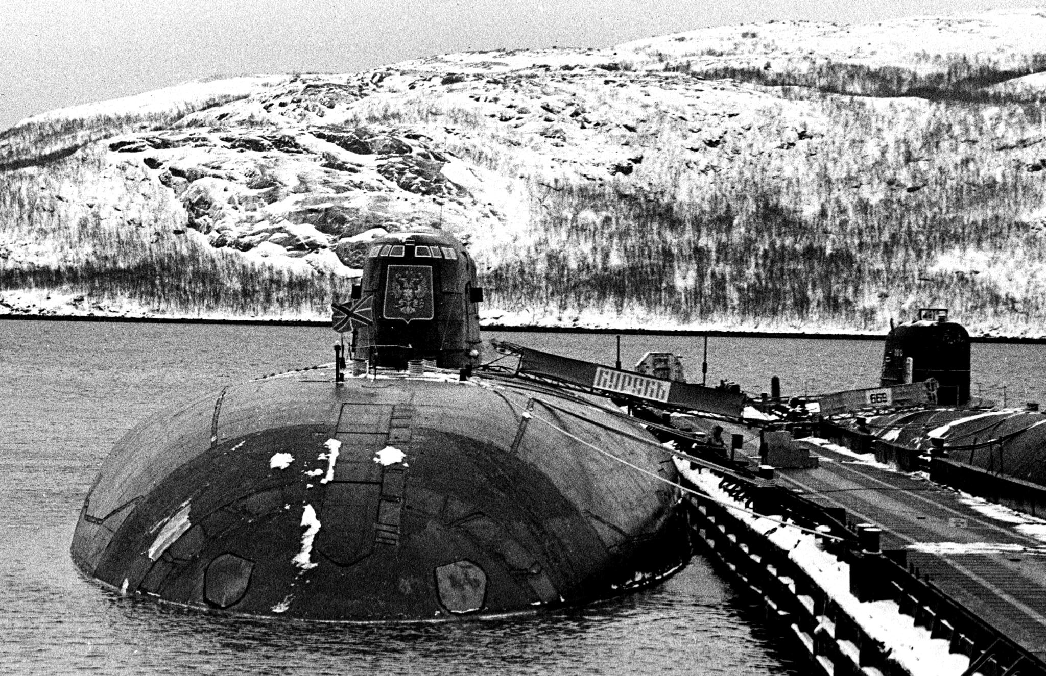 Das Atom-U-Boot Kursk sank im August 2000