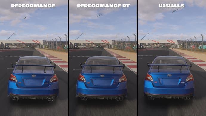 Vergleich der Forza Motorsport 2023-Modi