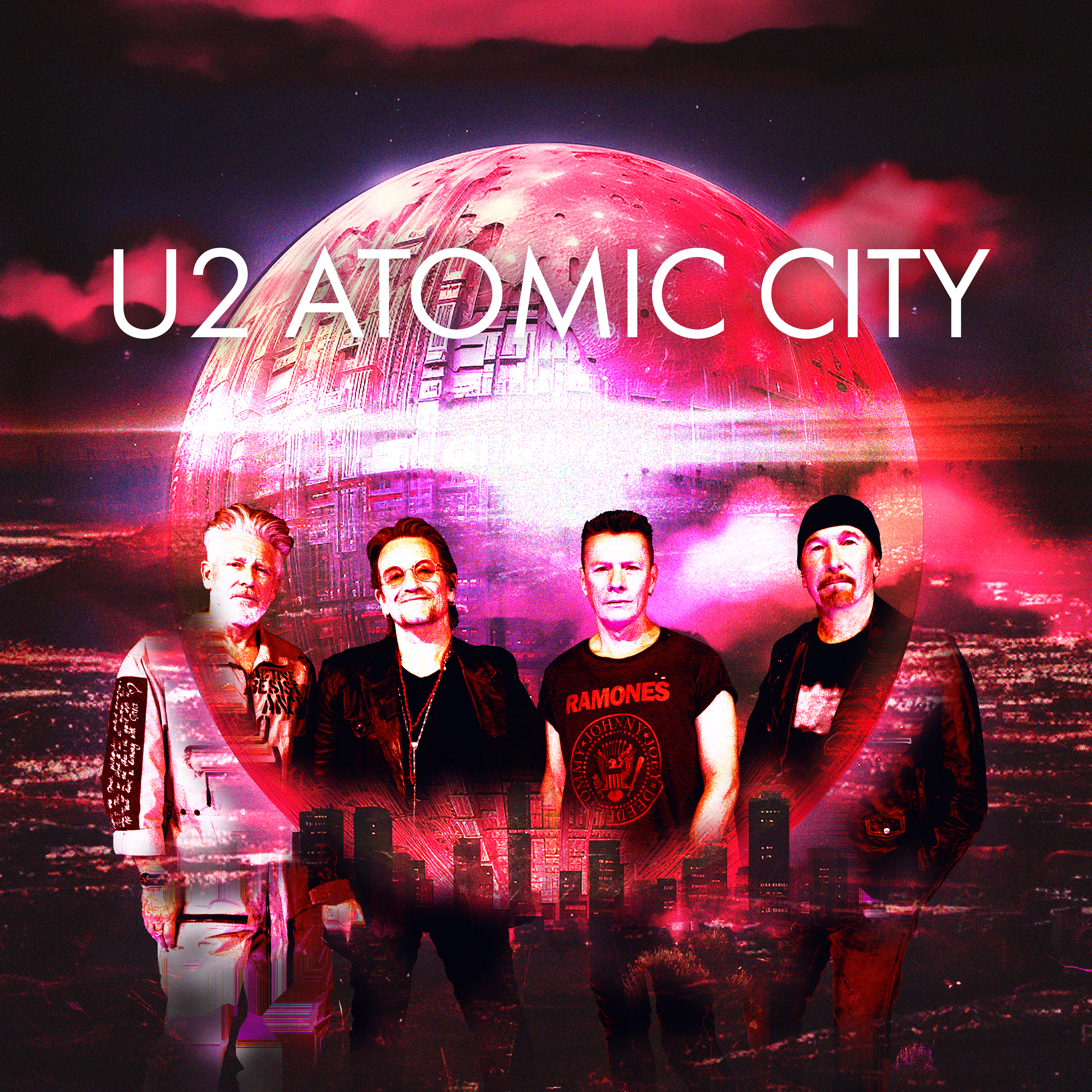 Die irischen Rocker U2 sind mit der neuen Single „Atomic City“ zurückgekehrt, um den Start ihres Auftritts in Las Vegas zu feiern