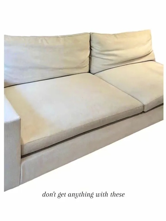 Ein Sofa mit dünner Unterseite ist kein gutes Zeichen