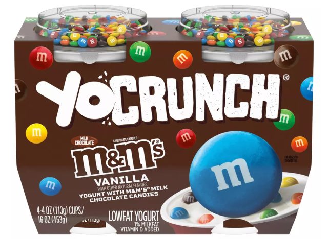 YoCrunch Low Fat Vanille mit M&M