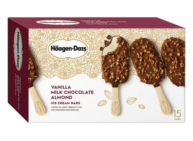 Häagen Dazs Vanille-Milchschokolade-Eisriegel