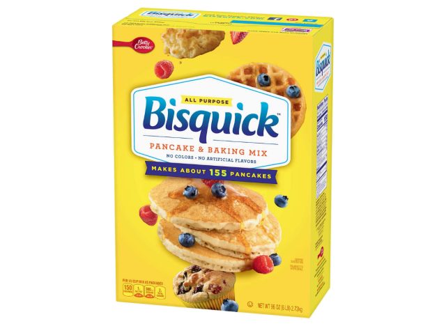 Bisquick-Pfannkuchen und Backmischung