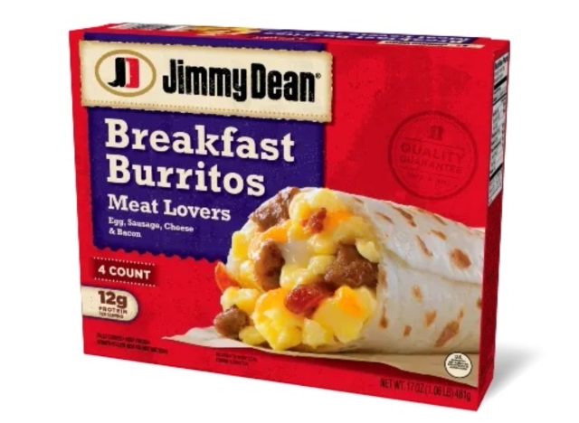 Jimmy Dean Fleischliebhaber Frühstücks-Burritos