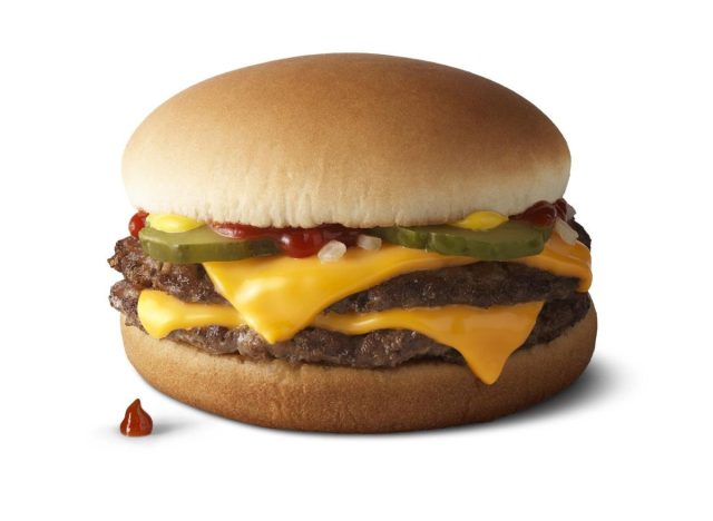 Doppelter Cheeseburger von McDonald's