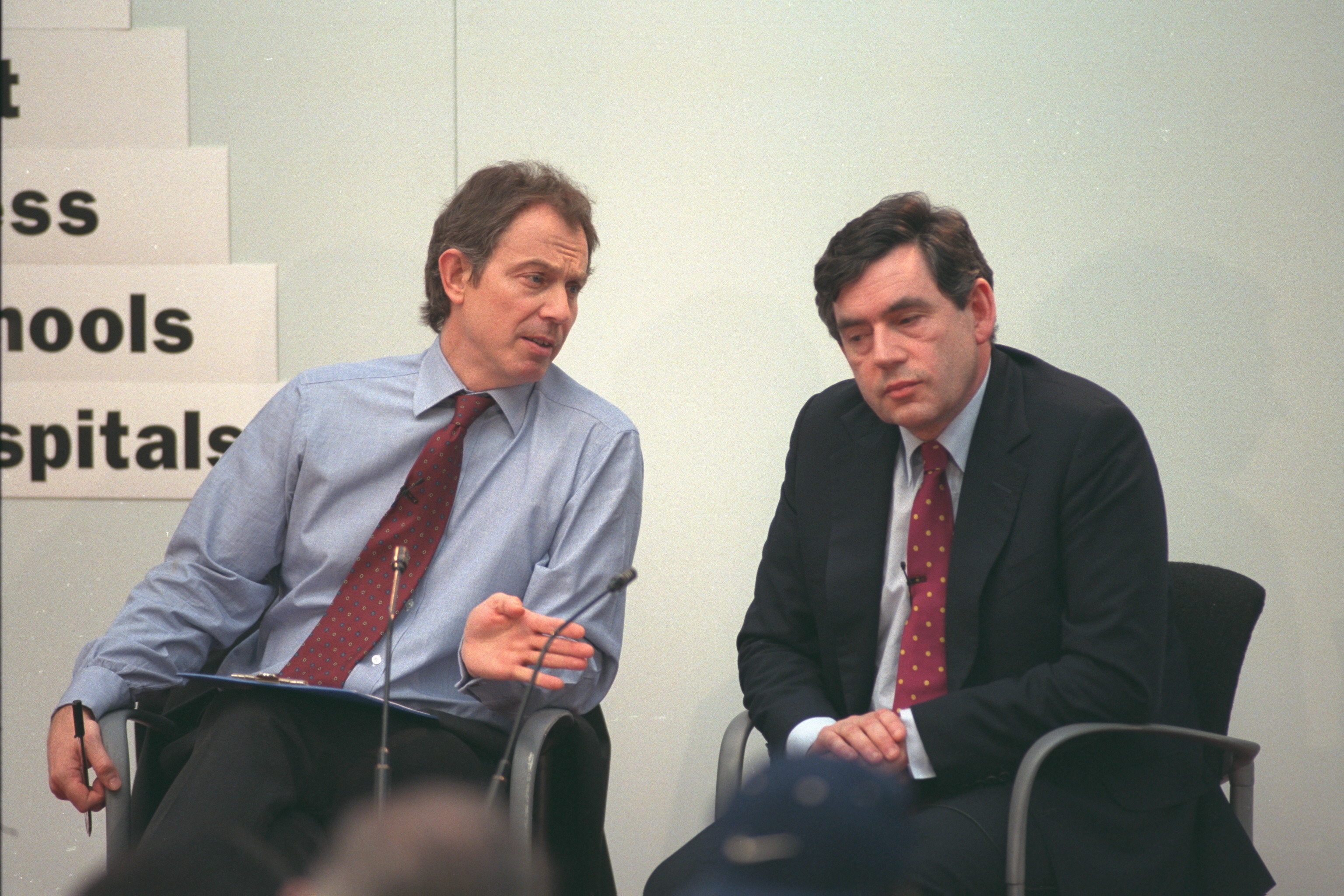Tony Blair und Gordon Brown