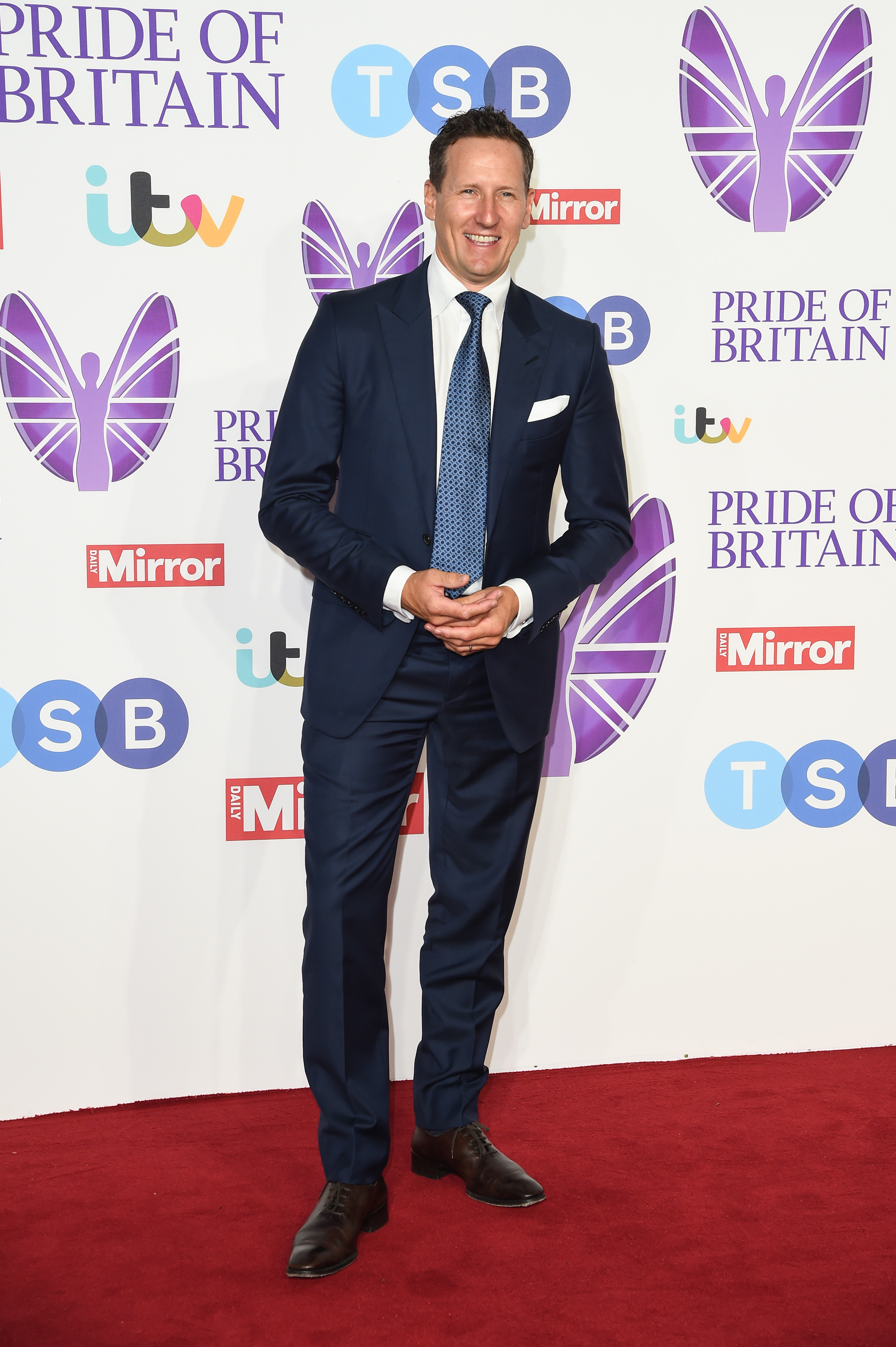 Bei den Pride of Britain Awards heute Abend schlug er die Jury der aktuellen Saison scharf