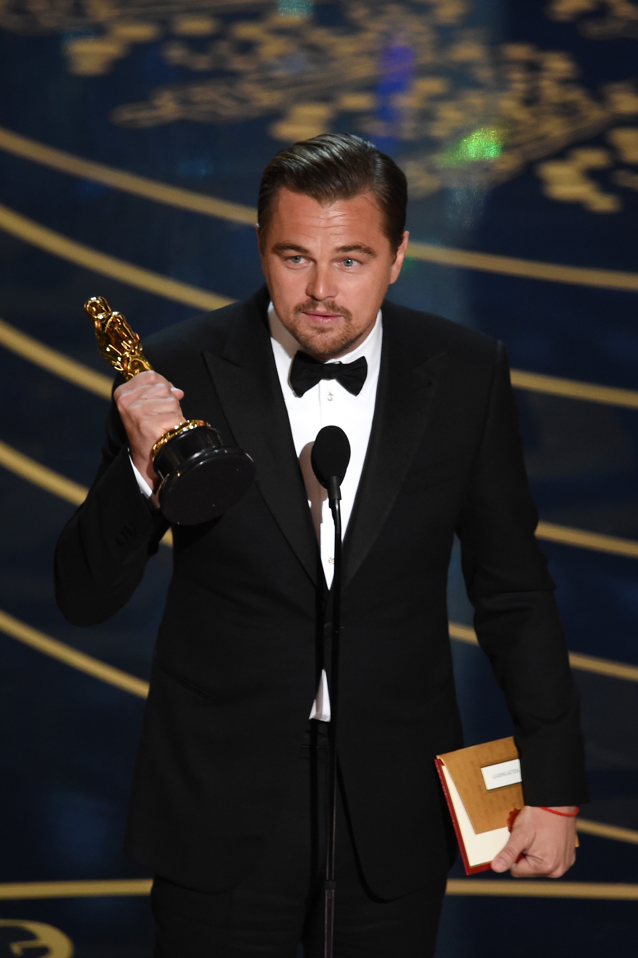 Leo erhielt 2015 den Preis für die beste Hauptdarstellerrolle für „The Revenant“.