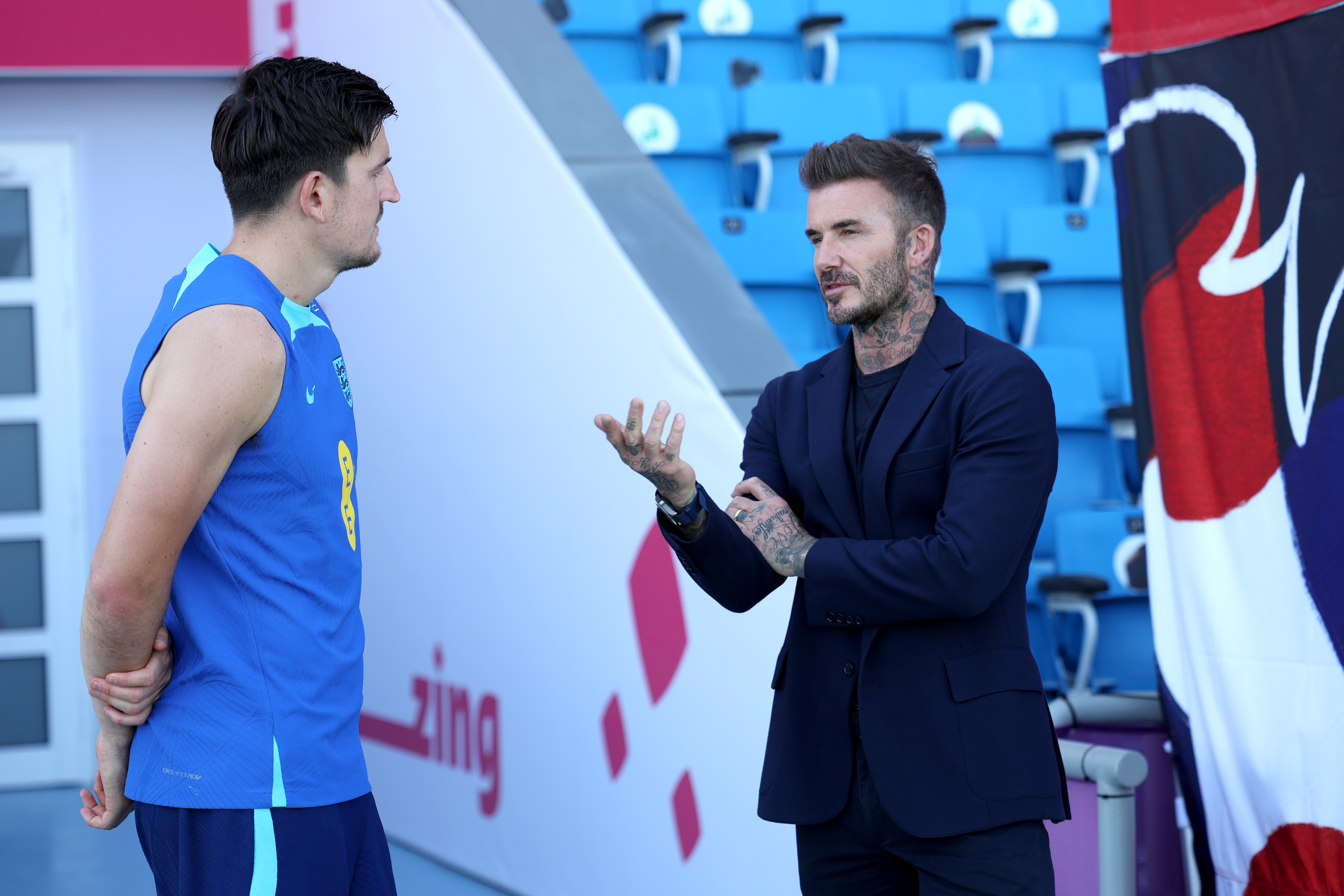 David Beckham hat Kontakt zu Harry Maguire aufgenommen, um ihm zu helfen