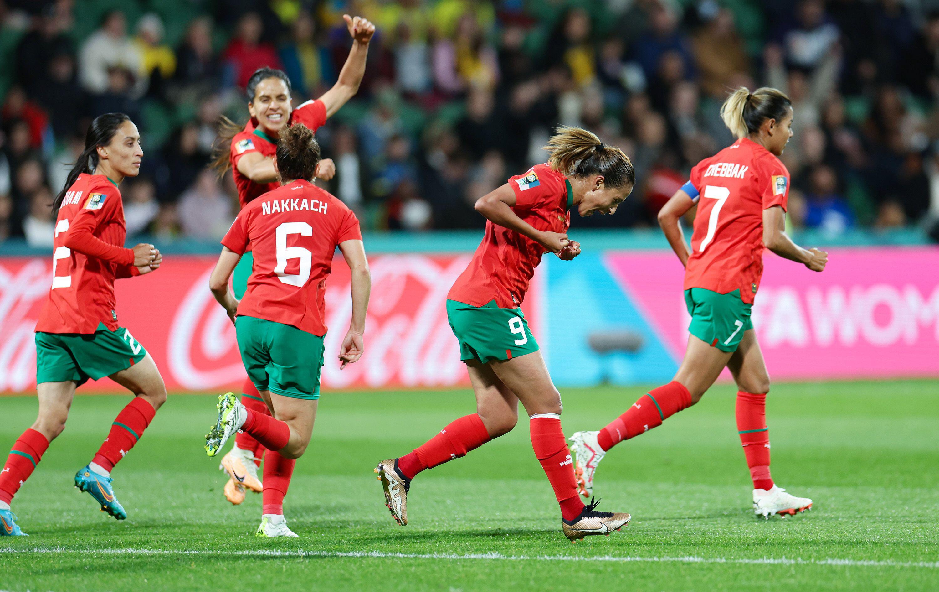 Marokko schrieb Geschichte, indem es dieses Jahr zum ersten Mal das Achtelfinale der Frauen-Weltmeisterschaft erreichte