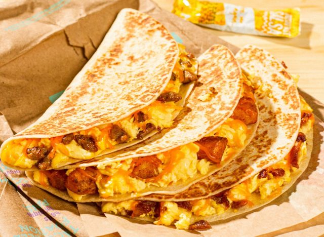 Taco Bell geröstete Frühstückstacos