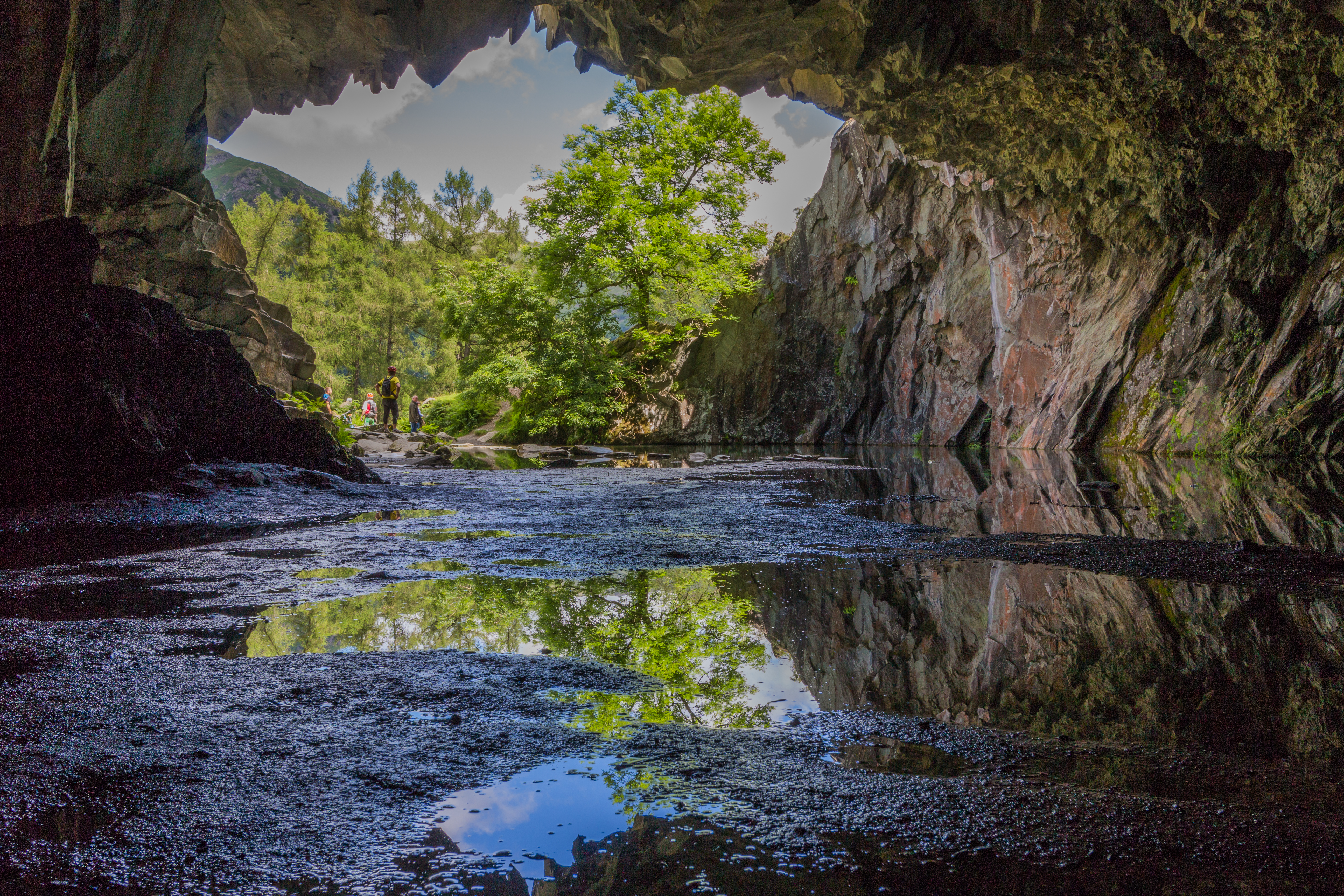 Rydal-Höhlen wurden als beschrieben "wirklich schöner Fund"