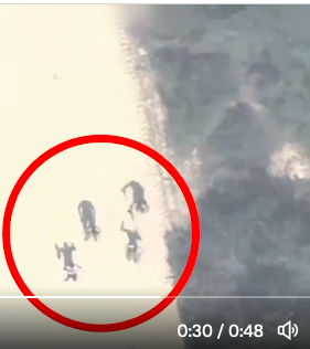 Screenshot des IDF-Videos bei 0:30