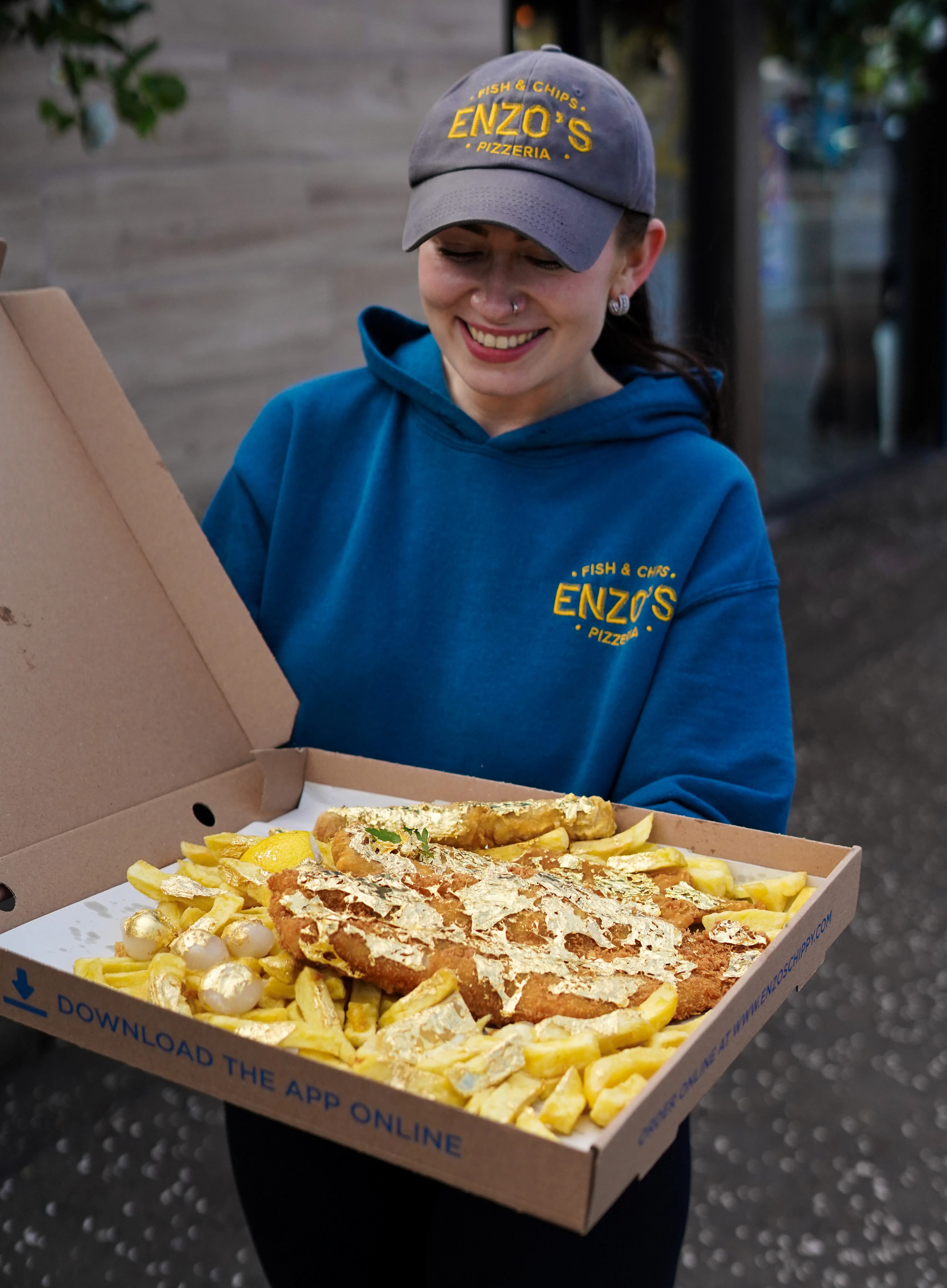 Das teuerste Fish and Chips-Restaurant Großbritanniens wurde letztes Jahr von Enzo's in Glasgow kreiert