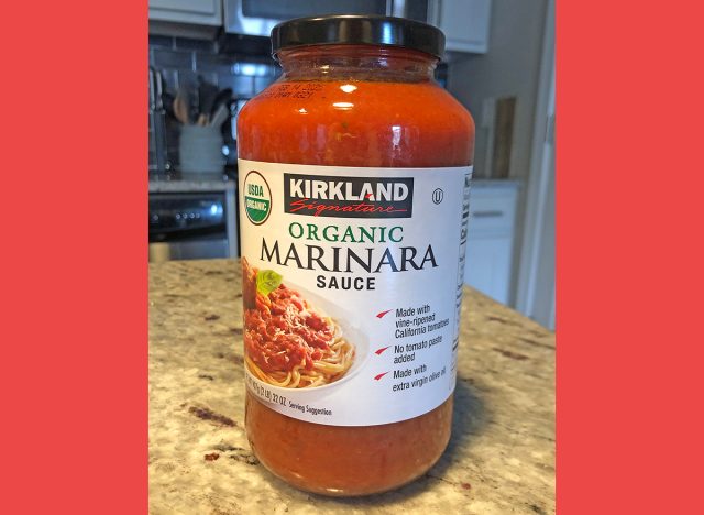 Costco Kirkland Signature Organic Marinara Sauce