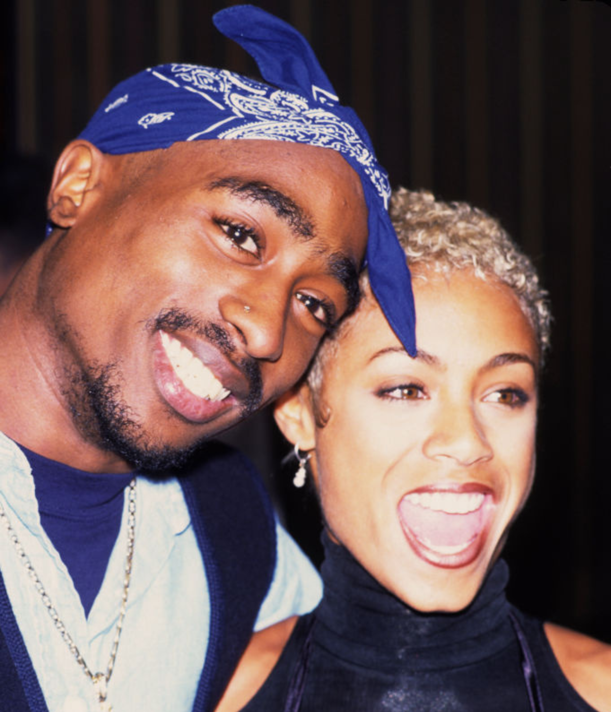 Tupac Shakur und Jada Pinkett Smith, 1996