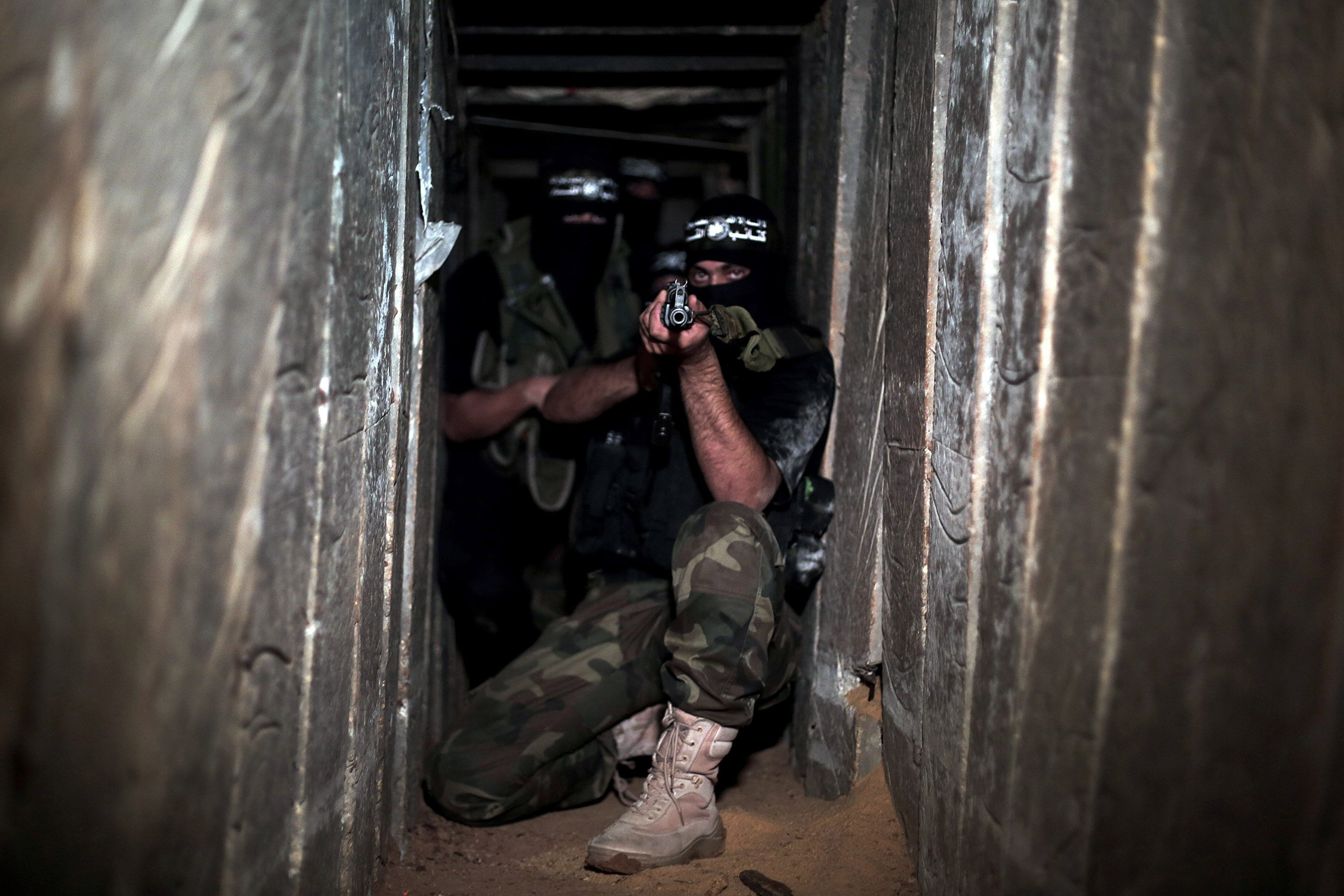 Es wird befürchtet, dass im ausgedehnten unterirdischen Tunnelnetz der Hamas Geiseln festgehalten werden