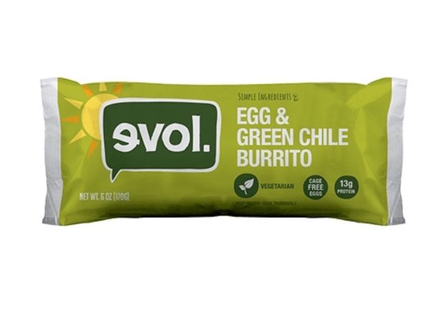Evol Egg Green Chili Burrito