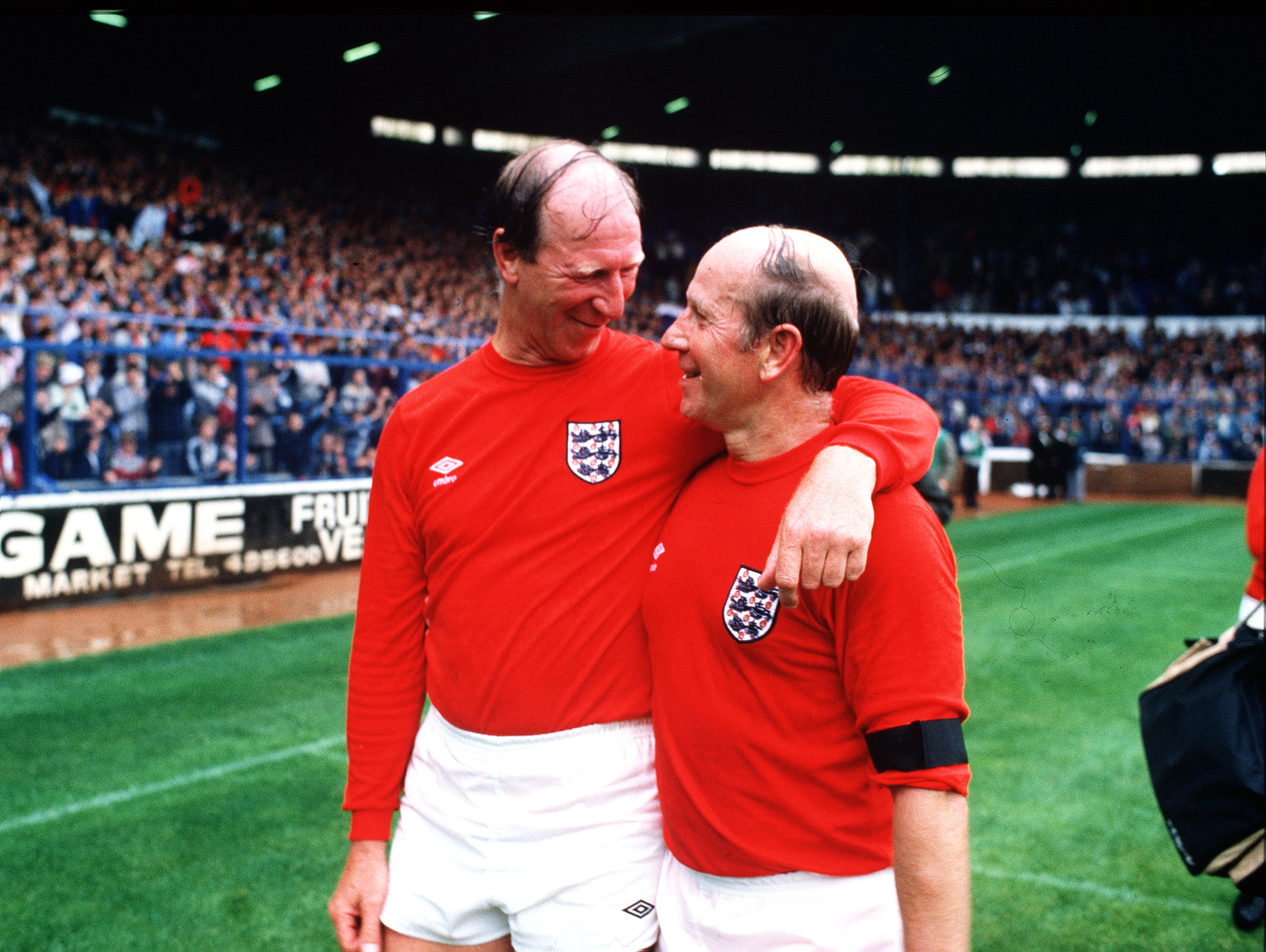 Trotz ihrer Differenzen umarmten sich die beiden, als sie 1966 die Weltmeisterschaft gewannen.