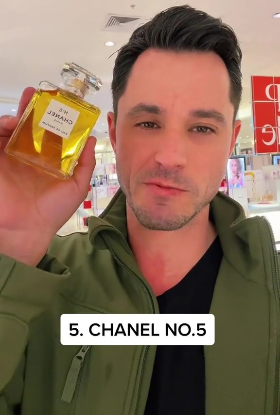 Eine umstrittene Aufnahme in die Liste war Chanel Nr. 5