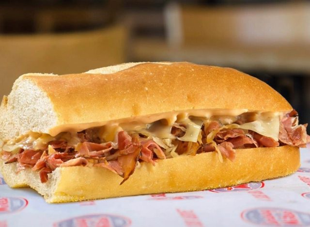 Jersey Mikes heißes Pastrami